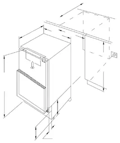 Built-In Under Freezer