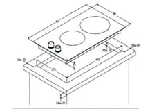 VITROCERAMIC ELECTRIC HOB30cm